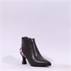 Una Healy Manchild Flare Heel Ankle Boot - Cow Print